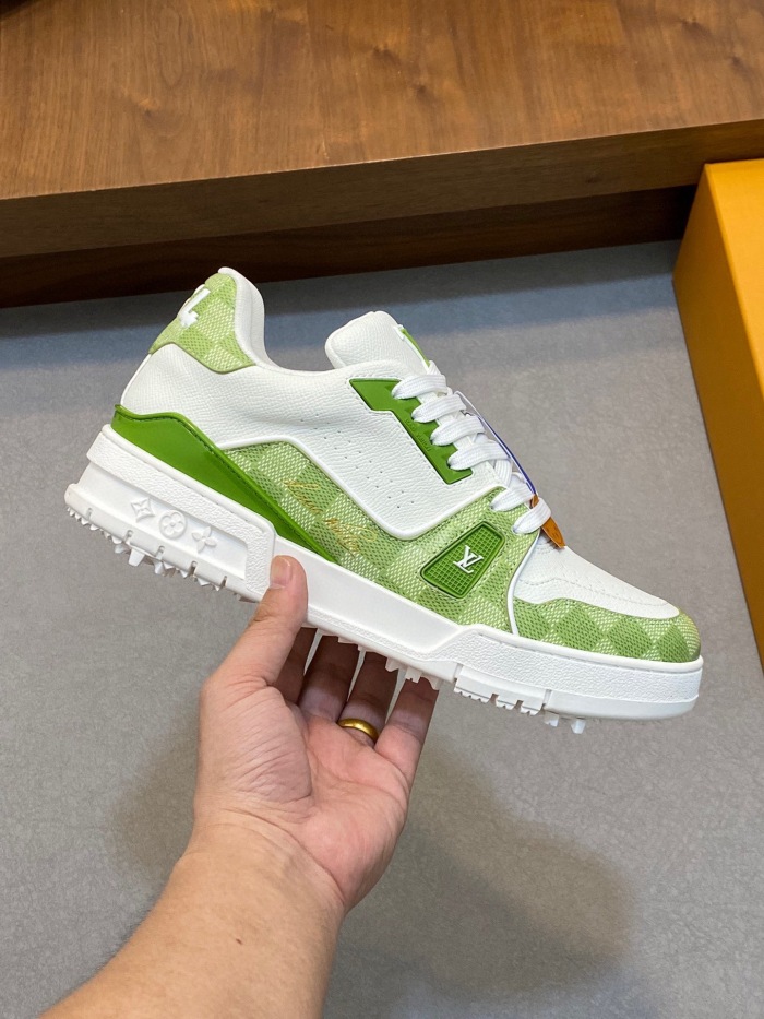 Men  L*ouis V*uitton  Top Sneaker L*V Shoes