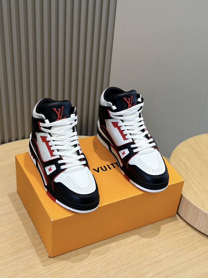 Men  L*ouis V*uitton  Top Sneaker L*V Shoes