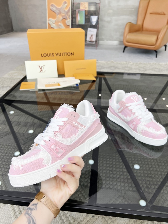 Men  L*ouis V*uitton  Top Sneaker L*V Shoes