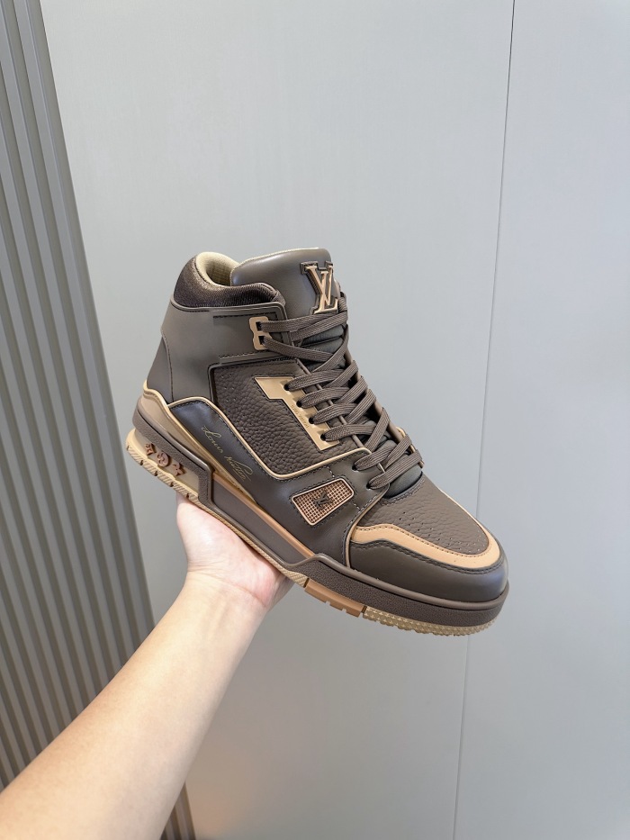 Men  L*ouis V*uitton  Top Sneaker L*V Shoes