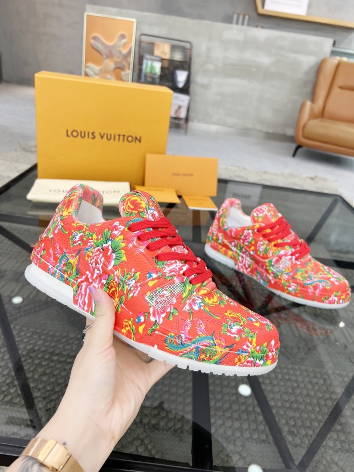 Men  L*ouis V*uitton  Top Sneaker L*V Shoes
