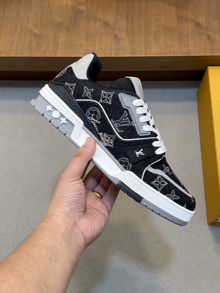 Men  L*ouis V*uitton  Top Sneaker L*V Shoes