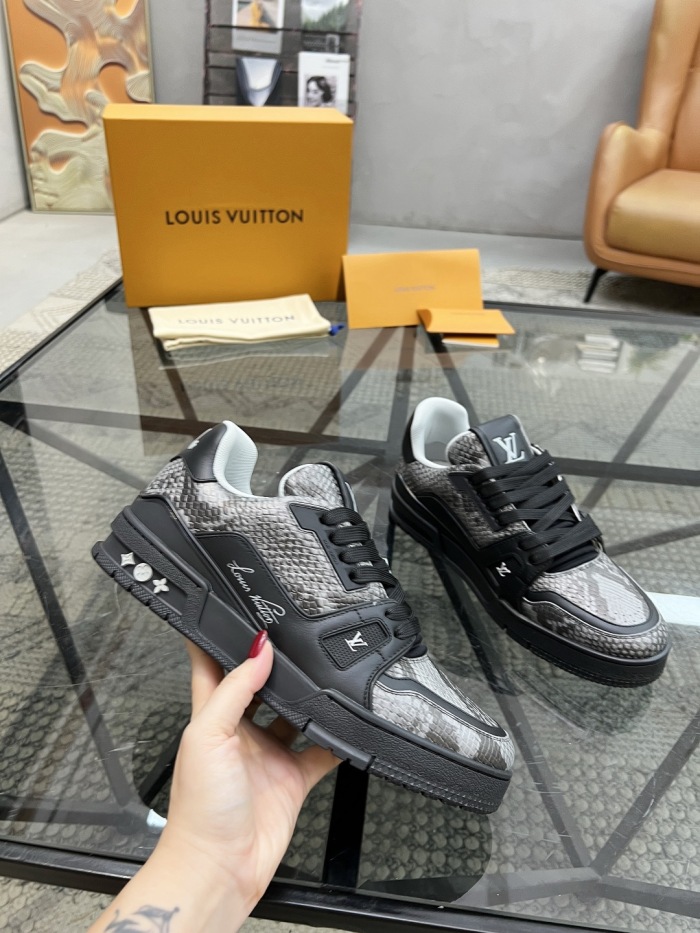 Men  L*ouis V*uitton  Top Sneaker L*V Shoes