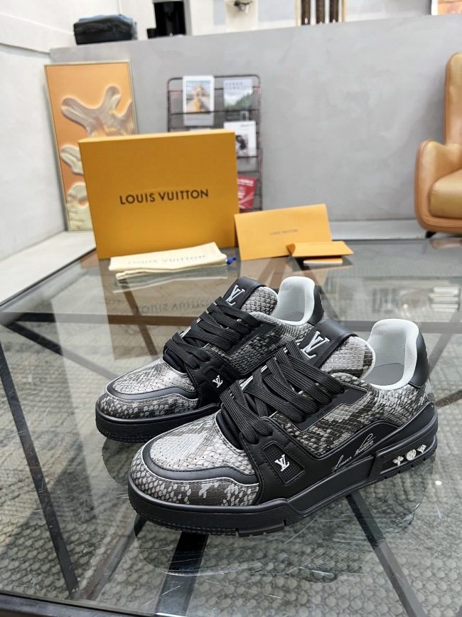 Men  L*ouis V*uitton  Top Sneaker L*V Shoes