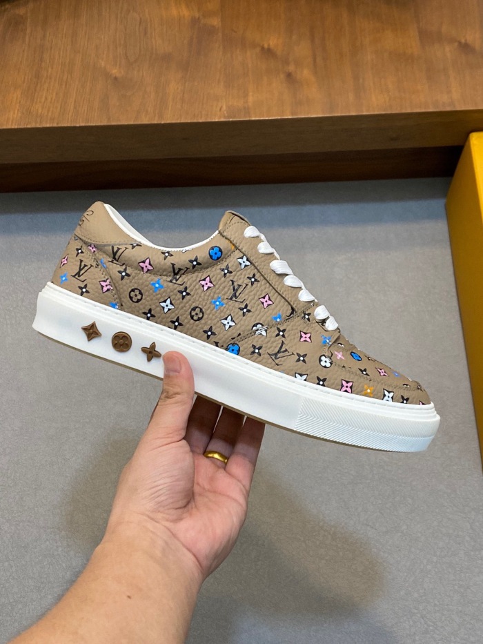 Men  L*ouis V*uitton  Top Sneaker L*V Shoes