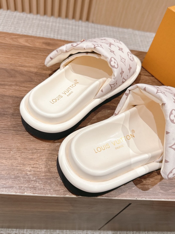 Women Men L*ouis V*uitton Slides Top Sneaker L*V Sandals