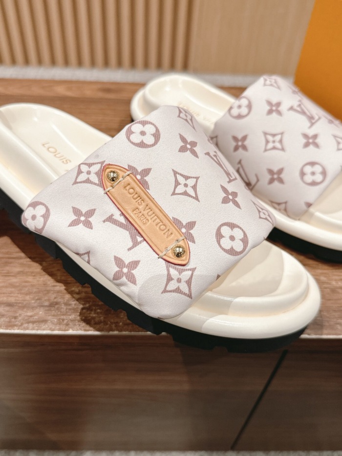 Women Men L*ouis V*uitton Slides Top Sneaker L*V Sandals
