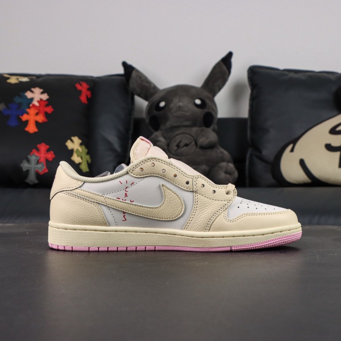 Men Women  Travis Scott x  Air 1 LOW OG  AJ1 sneakers