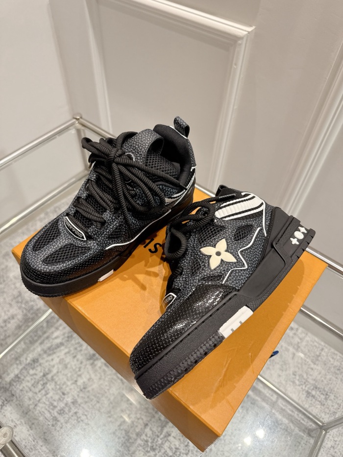 Men  Women  L*ouis V*uitton skate   Top Sneaker L*V Trainer size 35-46