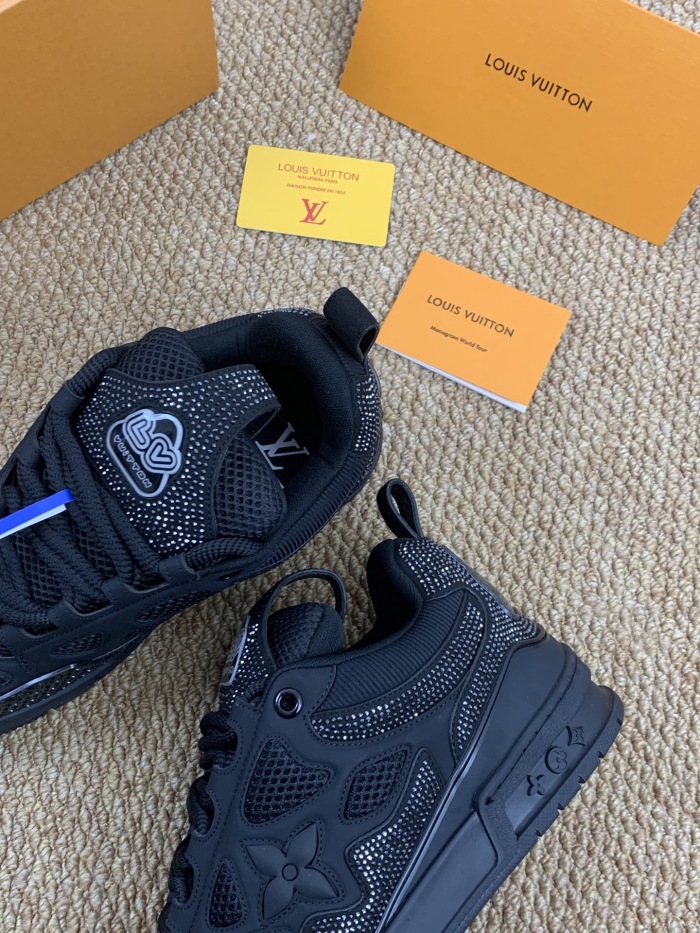 Men  Women  L*ouis V*uitton skate   Top Sneaker L*V Trainer size 35-46