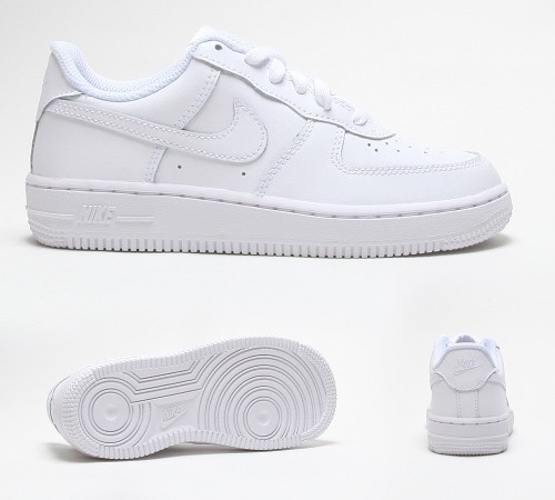 Men Nike Infant Air Force 1 Low Trainer | White