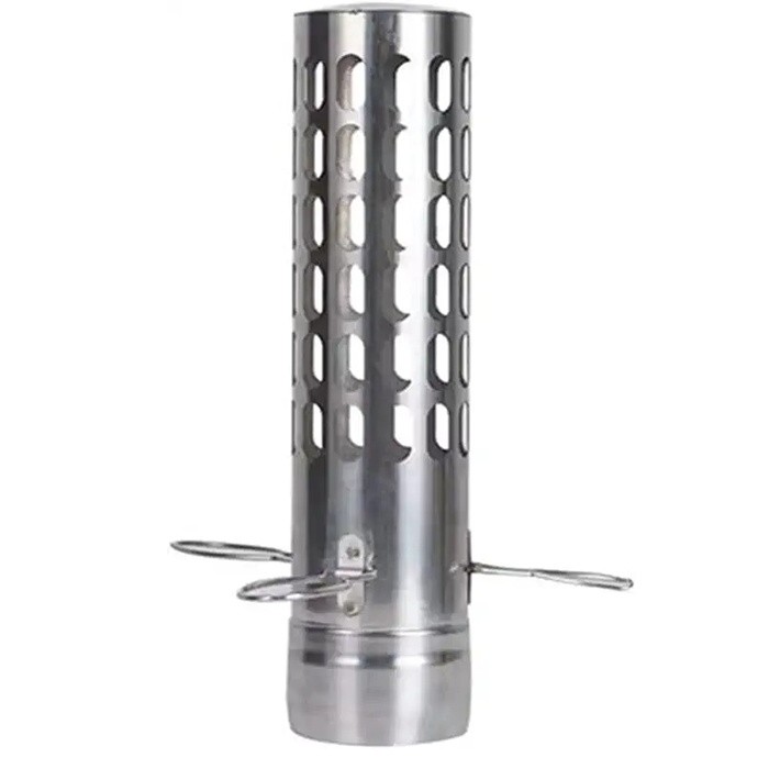 US$ 17.99 - SoloWilder Stove Pipe Spark Arrestor Stainless Steel Chimney  Tube Stovepipe Top Cap 2.36 inch - www.solowilder.com