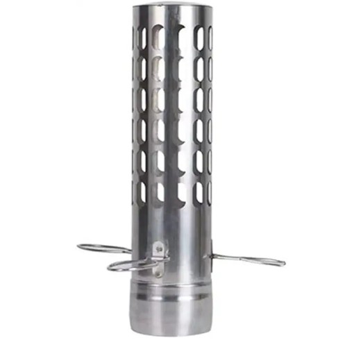 SoloWilder Stove Pipe Spark Arrestor Stainless Steel Chimney Tube Stovepipe Top Cap 2.36 inch