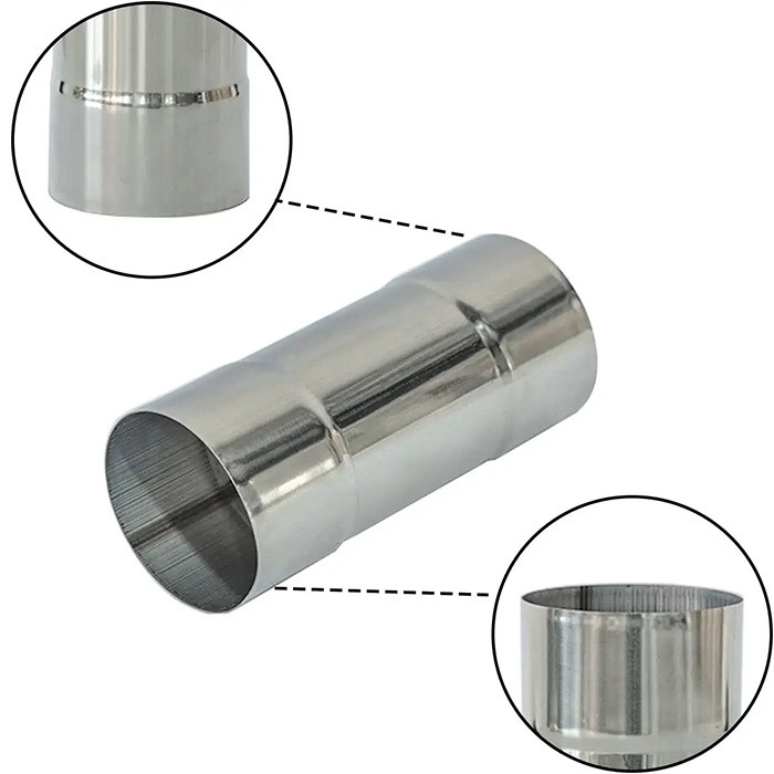 SoloWilder Transposed Stovepipe Female-Female Version 2.36 inch Flue Connector Stainless Steel