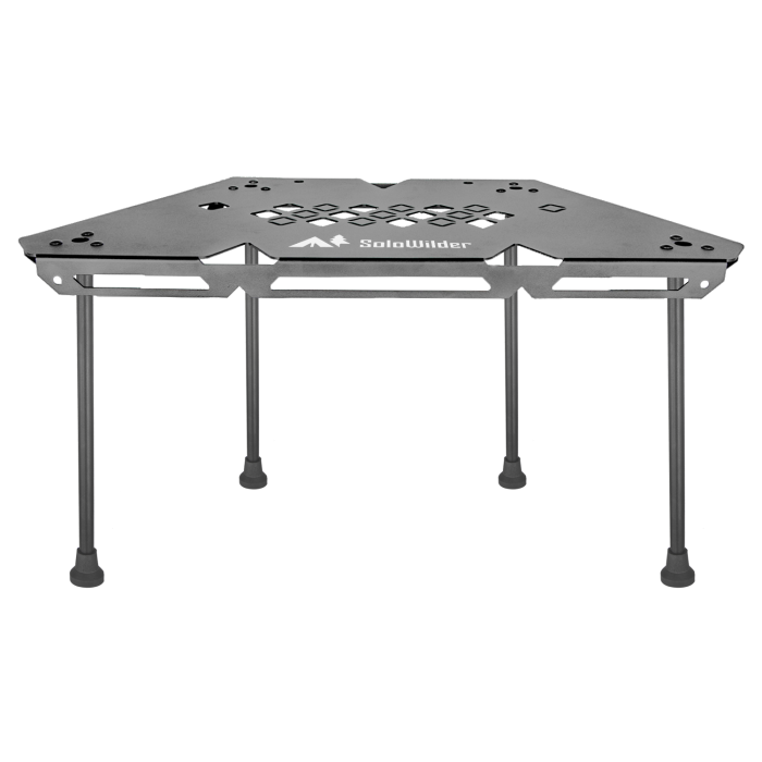 Solowilder BlackBee L4 Folding Camping Table Aluminum Lightweight Table For Picnic Outdoor Bushcraft