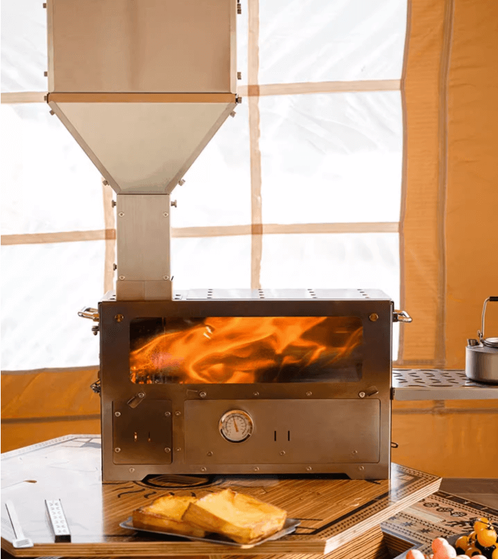 Flame X portable pellet stove Flame X portable pellet stove