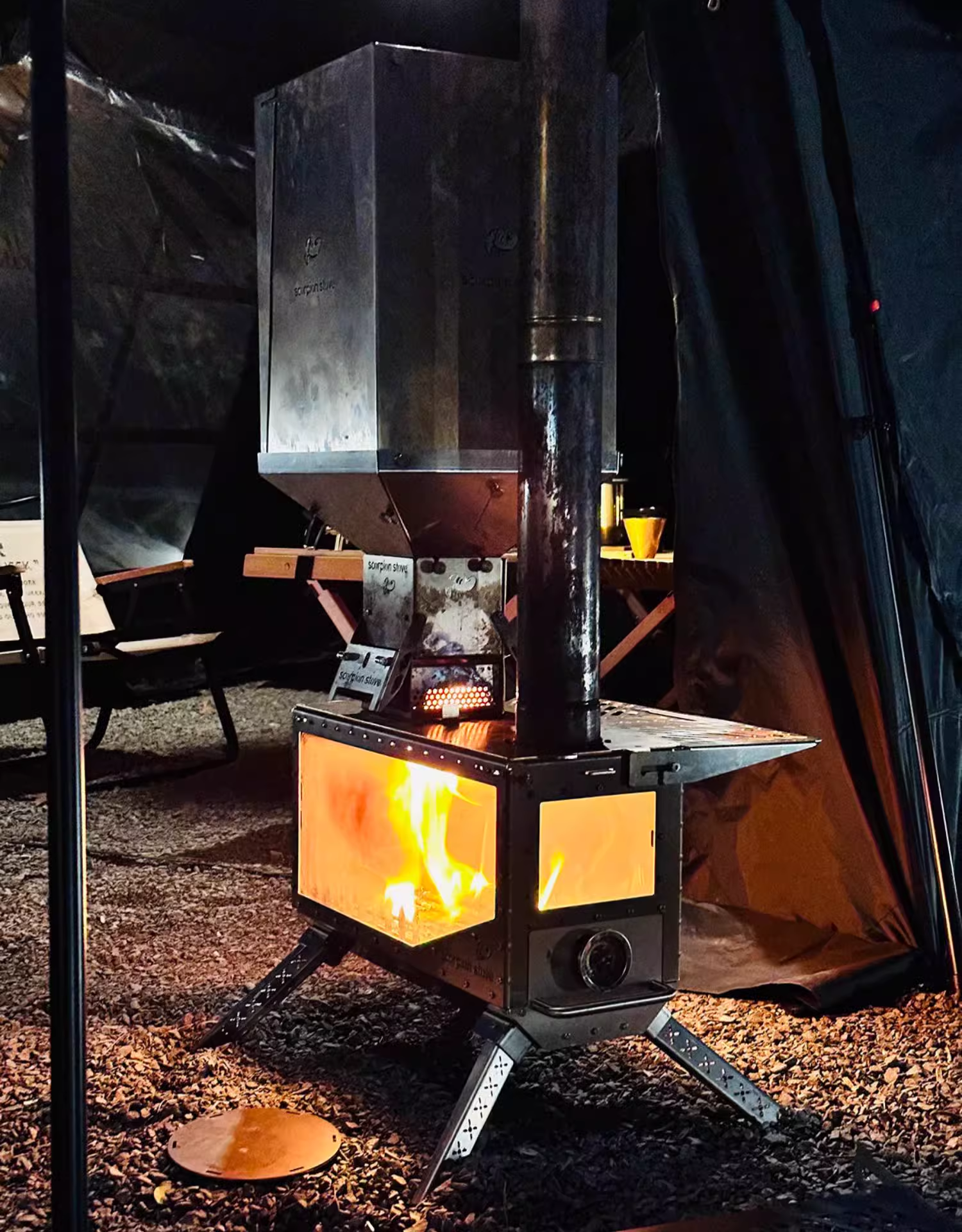 scropion camping pellet stove scropion camping pellet stove