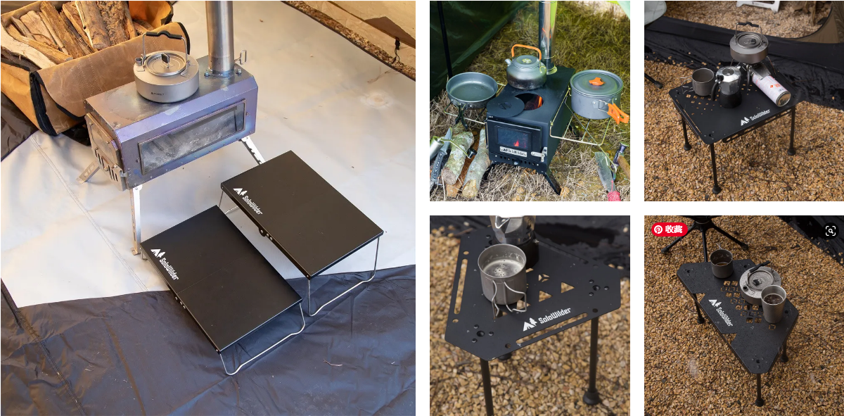 SoloWilder camping wood burning stove