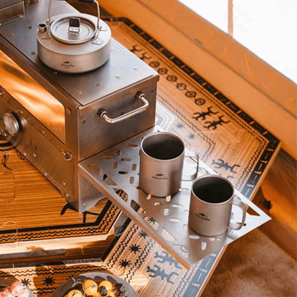 Camping hot sale pellet stove