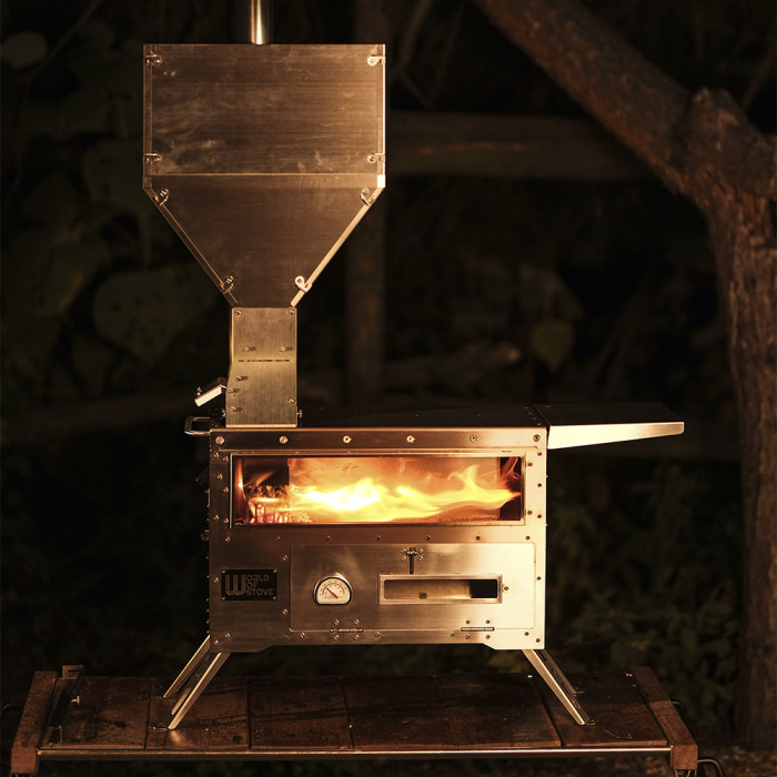 RedTail Camping Pellet Stove | SoloWilder New Arrival 2024