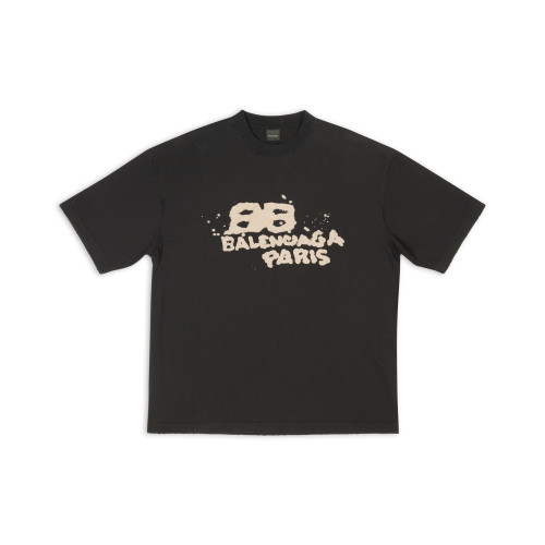 Balenciaga NIGO Graffiti Letter Short Sleeve T-Shirt #nigo5855