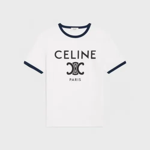 Celine Summer Alphabet Cotton T-shirt #nigo53858