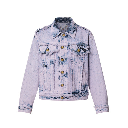 Louis Vuitton Men's Denim Jacket Coat #nigo94152