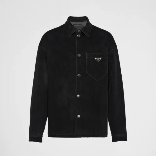 Prada NIGO Cotton Long Sleeve Button Shirt #nigo94217