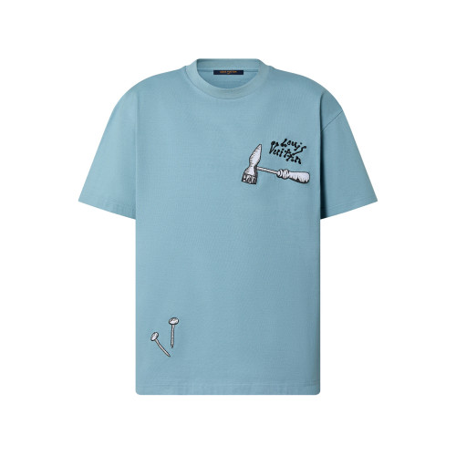 Louis Vuitton NIGO Cotton T-shirt Short Sleeve #nigo94264