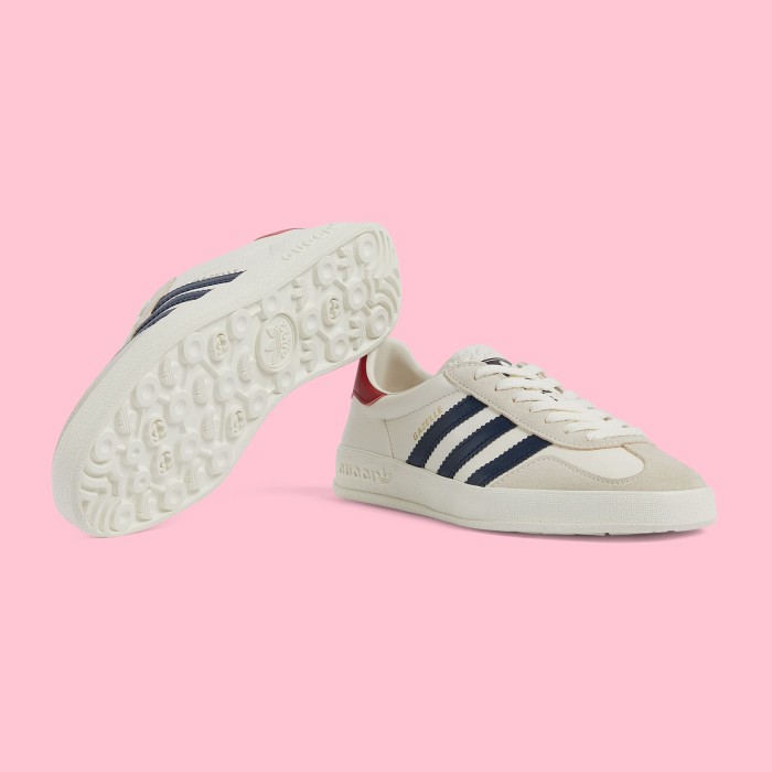 GUCCI Men's and Women's Retro Flat Sneakers Shoes #nigo54691