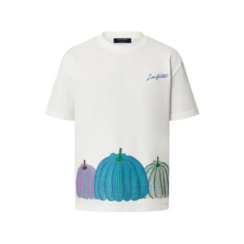 Louis Vuitton NIGO Pumpkin Printed Short Sleeved T-shirt #nigo94324