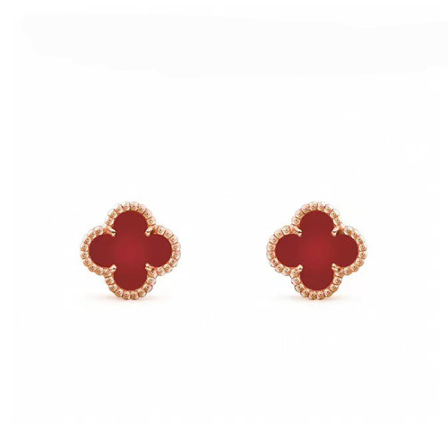 Van Cleef&Arpels Fashion Women's Oval Earnail Accessories Jewelry #nigo82327