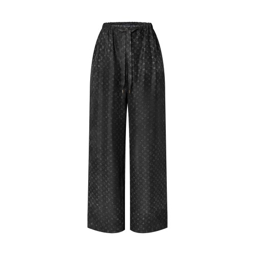 Louis Vuitton NIGO Black Printed Lace Up Pants #nigo57797