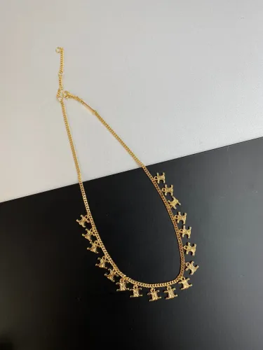 Celine NIGO Gold Decorative Necklace #nigo84153