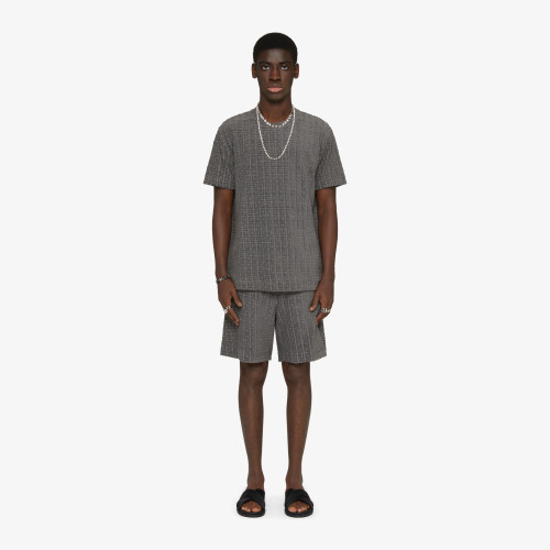 Givenchy NIGO Logo Jacquard Short Sleeve T-shirt Shorts Set Suit #nigo94947
