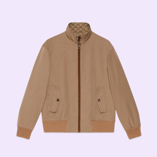 Gucci NIGO Reversible Canvas Zip Jacket #nigo94861