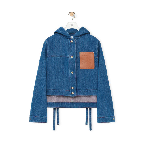 Loewe NIGO Hooded Long Denim Jacket #nigo21545