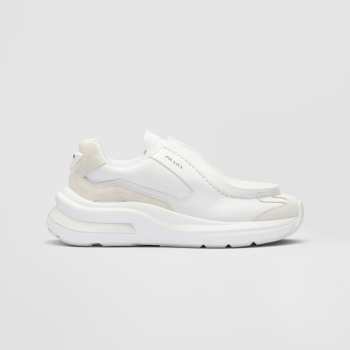 Prada Suede Fabric Low Top Sneakers Shoes #nigo95158
