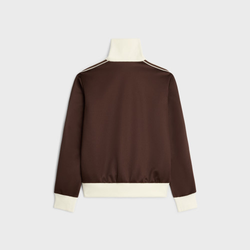 Celine NIGO Coffee Colored Long Sleeved Sports Casual Jacket #nigo21633