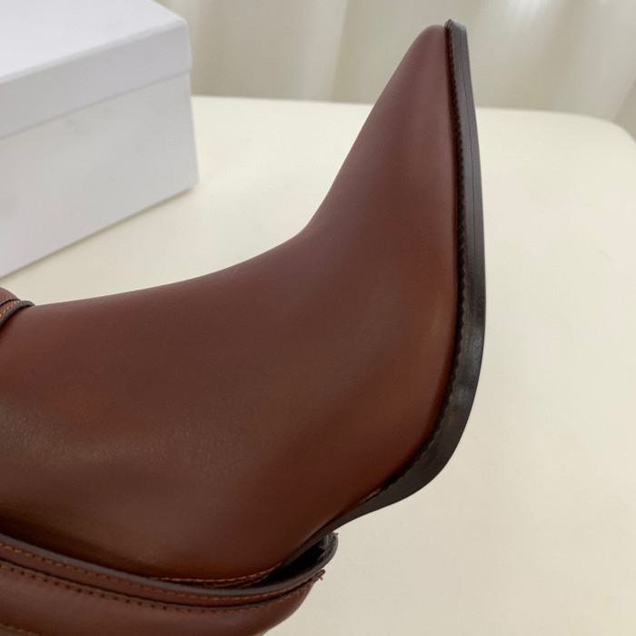 Celine NIGO Leather Mid Length High Heels #nigo21628