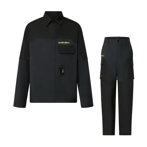 Louis Vuitton NIGO Outdoor Shirt Pants in Technical Fabrics Set Suit #nigo95148