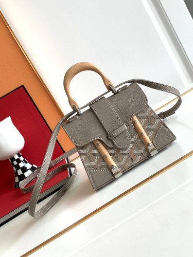 Goyard NIGO Leather Printed Handbag Bag Bags #nigo57991