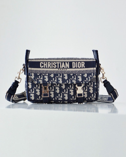 Dior Canvas Shoulder Strap Printed Bag #nigo21657