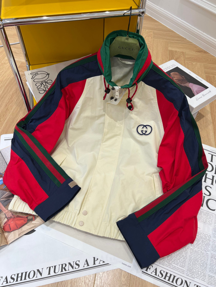Gucci Multi Color Long Sleeved Zippered Jacket #nigo21676