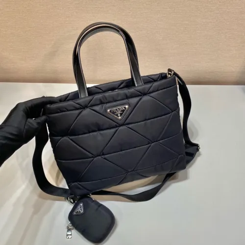 Prada Handheld Quilting Nylon cotton Bags #nigo53361