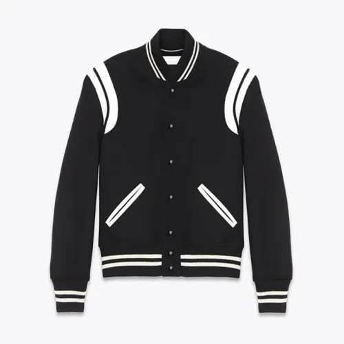 Saint Laurent Teddy Jacket In Wool Ngvp #nigo691