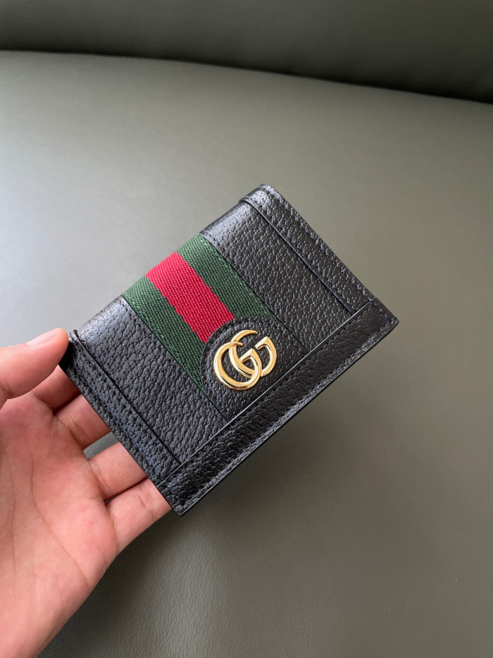 Gucci NIGO Leather Canvas Patchwork Small Wallet #nigo21141