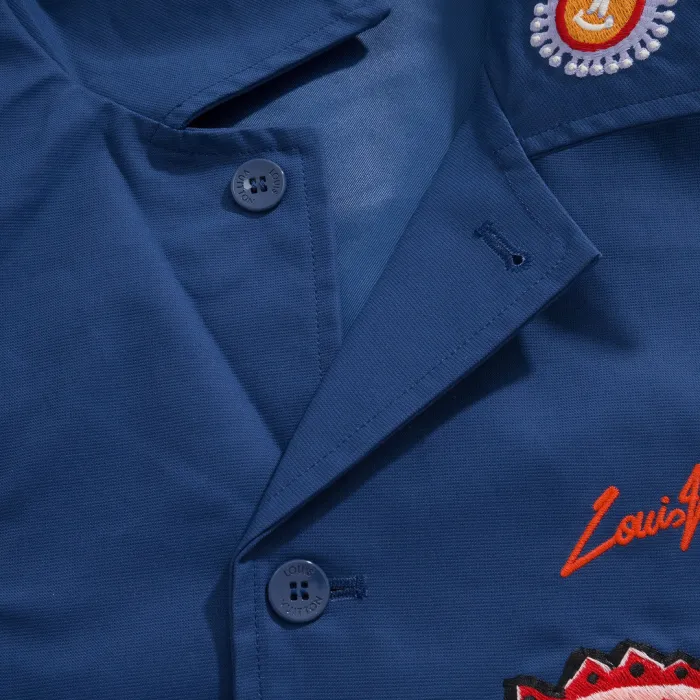 Louis Vuitton Sun Pattern Embroidered Belted Jacket #nigo94971