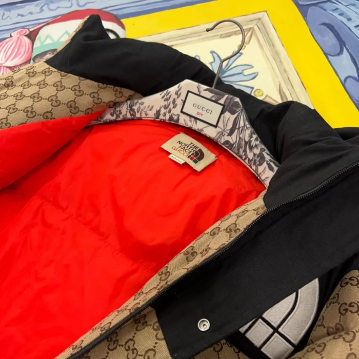 Gucci Two Color Splicing Padded Puffer Down Jacket #nigo5557