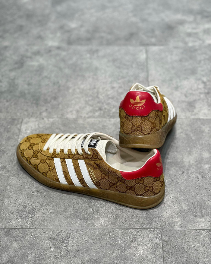 GUCCI Men's and Women's Retro Flat Sneakers Shoes #nigo54691